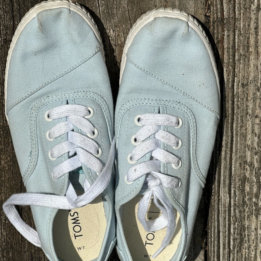Toms Light Blue Women's Sneakers